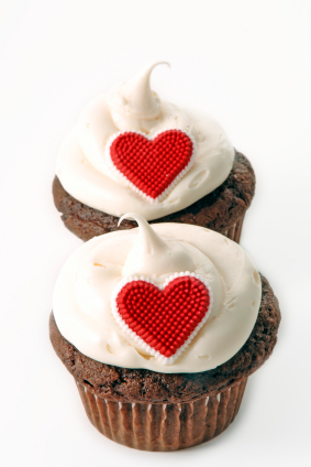 Valentine Day Cupcake Valentine Day Cupcake picture